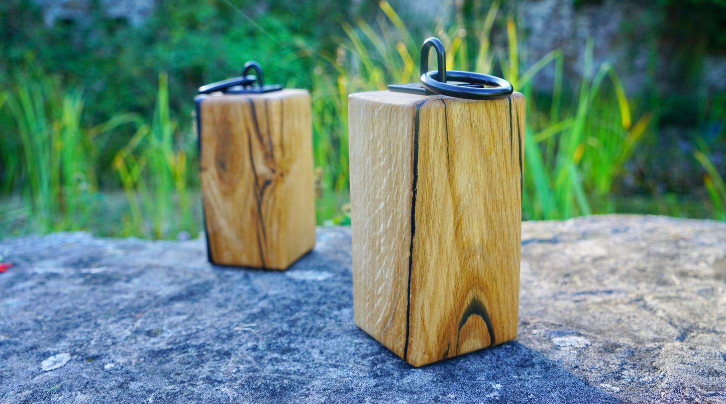 Handmade Solid Oak Door Stop