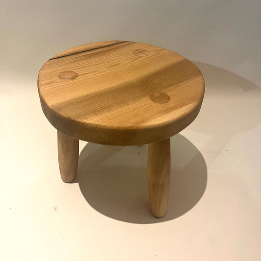 Solid Cedar Milking Stool