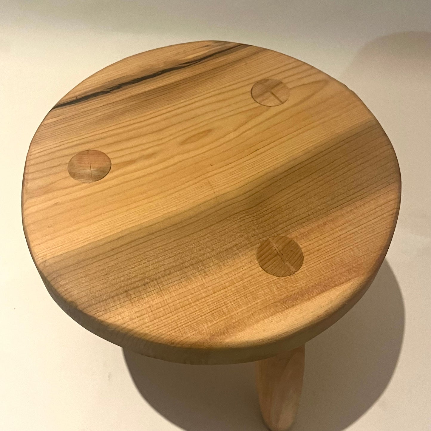 Solid Cedar Milking Stool