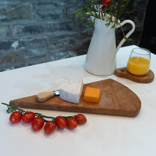 Solid Oak Cheese Board