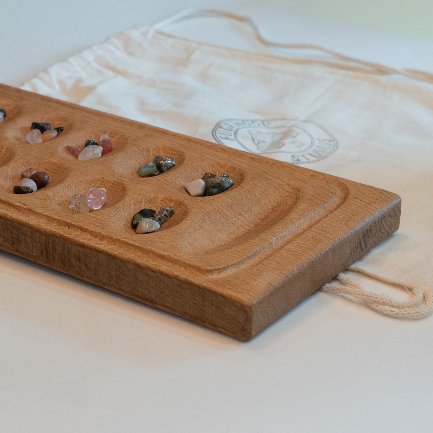 Wooden Mancala Board