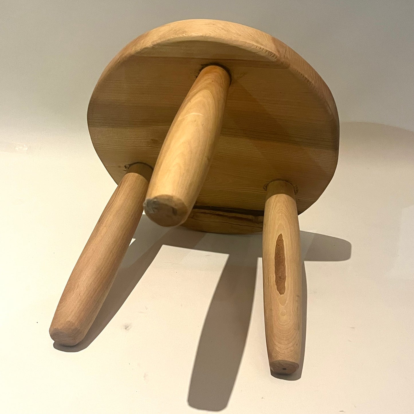 Solid Cedar Milking Stool